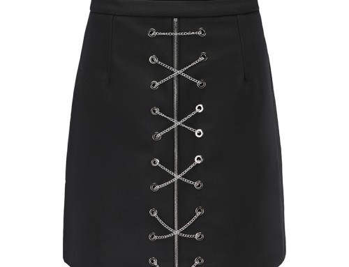 Metal Chain Decorative Skirt